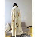 Super weicher Flanell Fleece Burrito Tortilla Pizza Decke